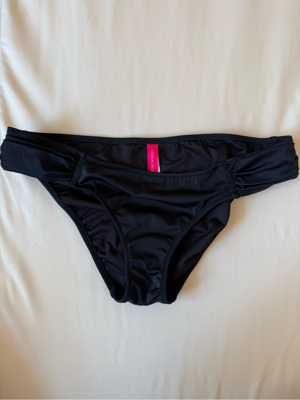 Victoria's Secret Black Strappy Push-Up Bikini Set with Gold Accents - Picture 10 of 12